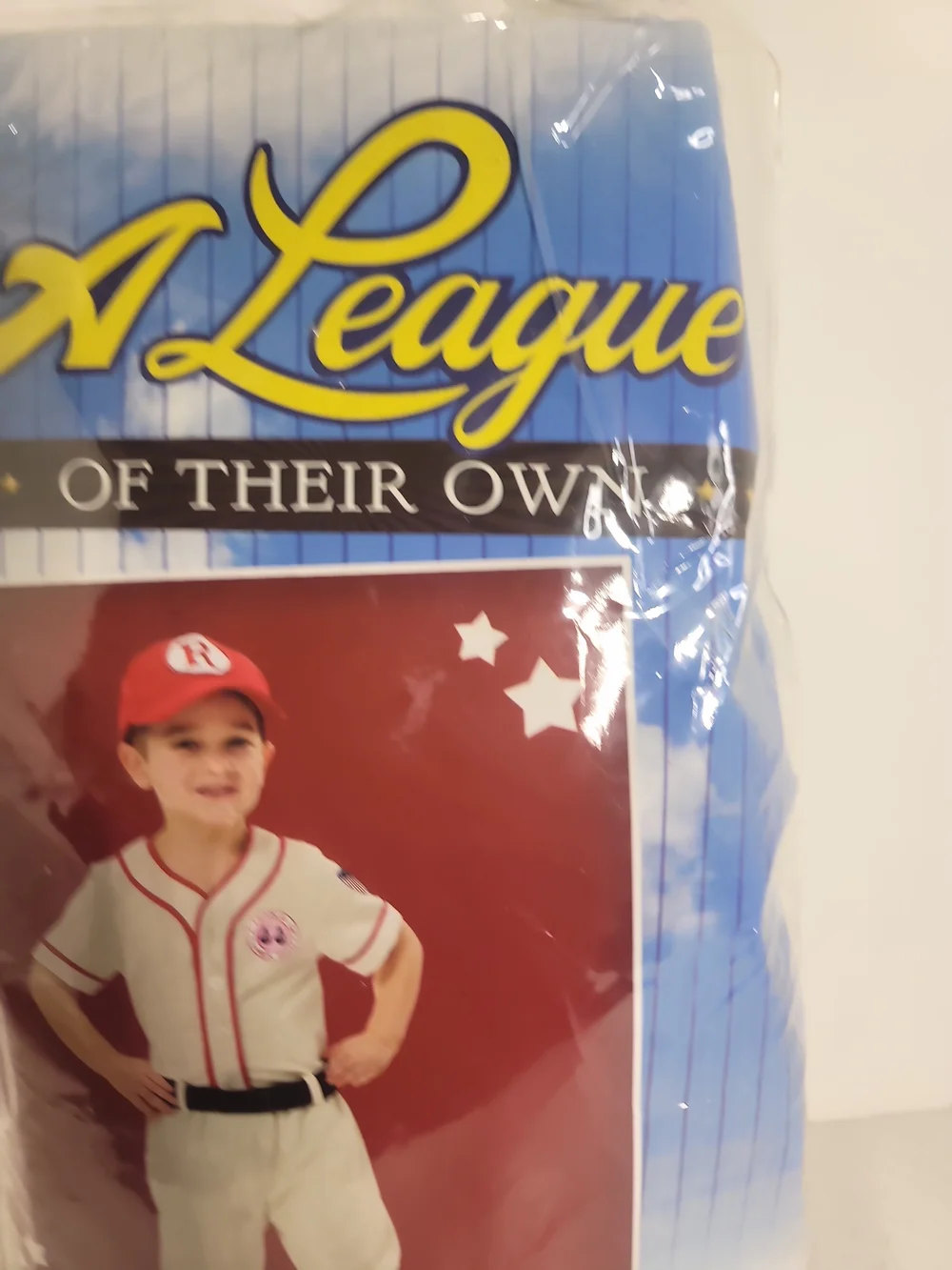 Kids Baseball Costume - Red & Cream Coach Outfit